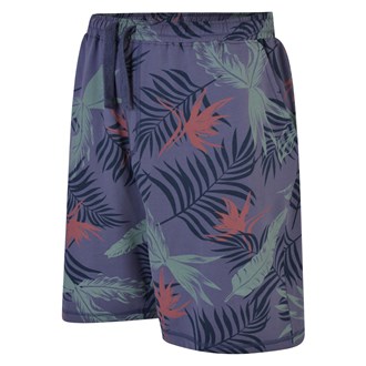 LW116 Printed French Terry Short 2x-5xl